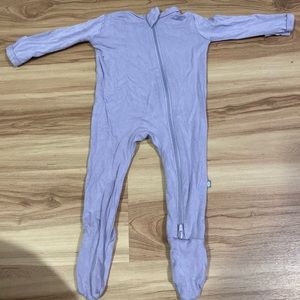 Kyte BABY Taro zipped footie: size 0-3